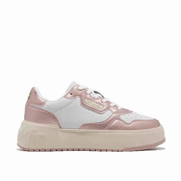 Φωτογραφία προϊόντος: D.Franklin Court Basic Mesh Sneakers Ροζ-Χρυσό