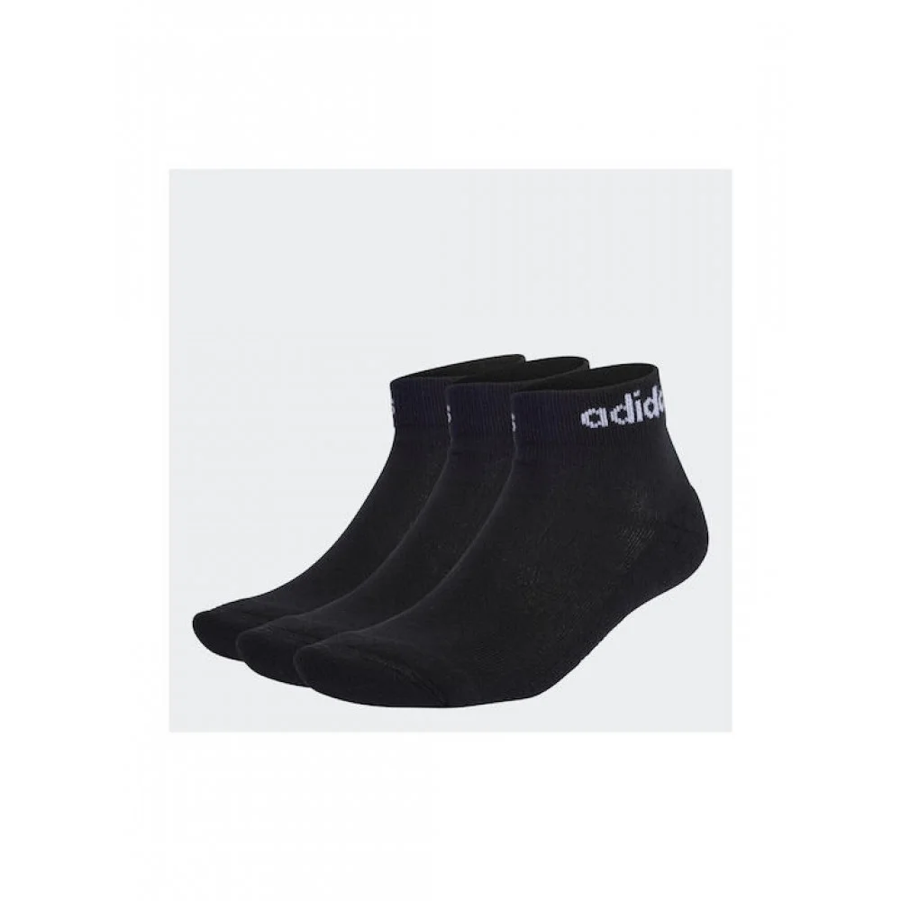 Φωτογραφία προϊόντος: Adidas new Adidas Linear Αθλητικές Κάλτσες Μαύρες 3 Ζεύγη IC1303