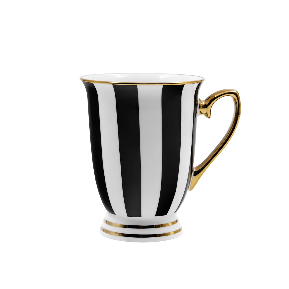 Φωτογραφία προϊόντος: Liberta BRITISH ΚΟΥΠΑ 9x9x11cm NEW BONE CHINA ΛΕΥΚΟ ΜΑΥΡΟ ΧΡΥΣΟ - NEW BONE CHINA - 9Μx9Πx11Υ