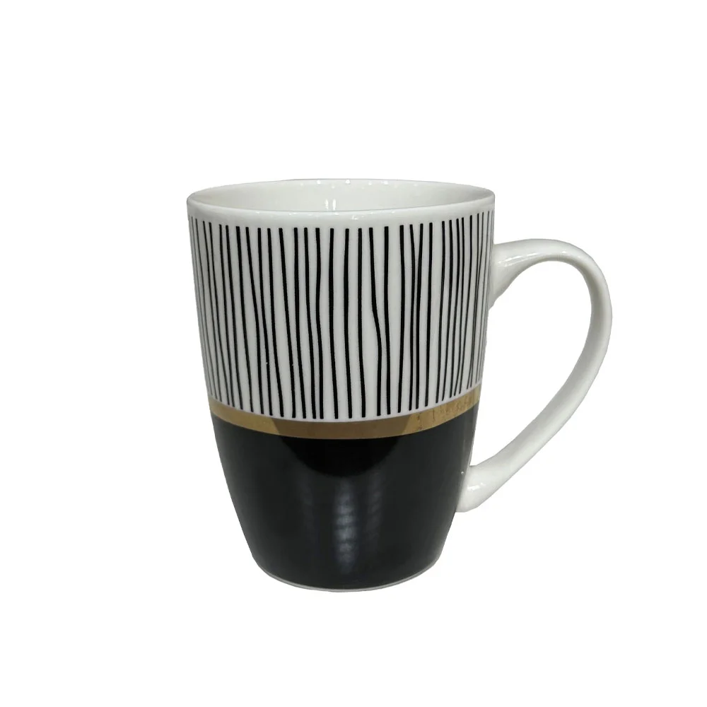 Φωτογραφία προϊόντος: Liberta CITY ΚΟΥΠΑ 8x8x11cm NEW BONE CHINA ΛΕΥΚΟ ΜΑΥΡΟ ΧΡΥΣΟ - NEW BONE CHINA - 8Μx8Πx11Υ