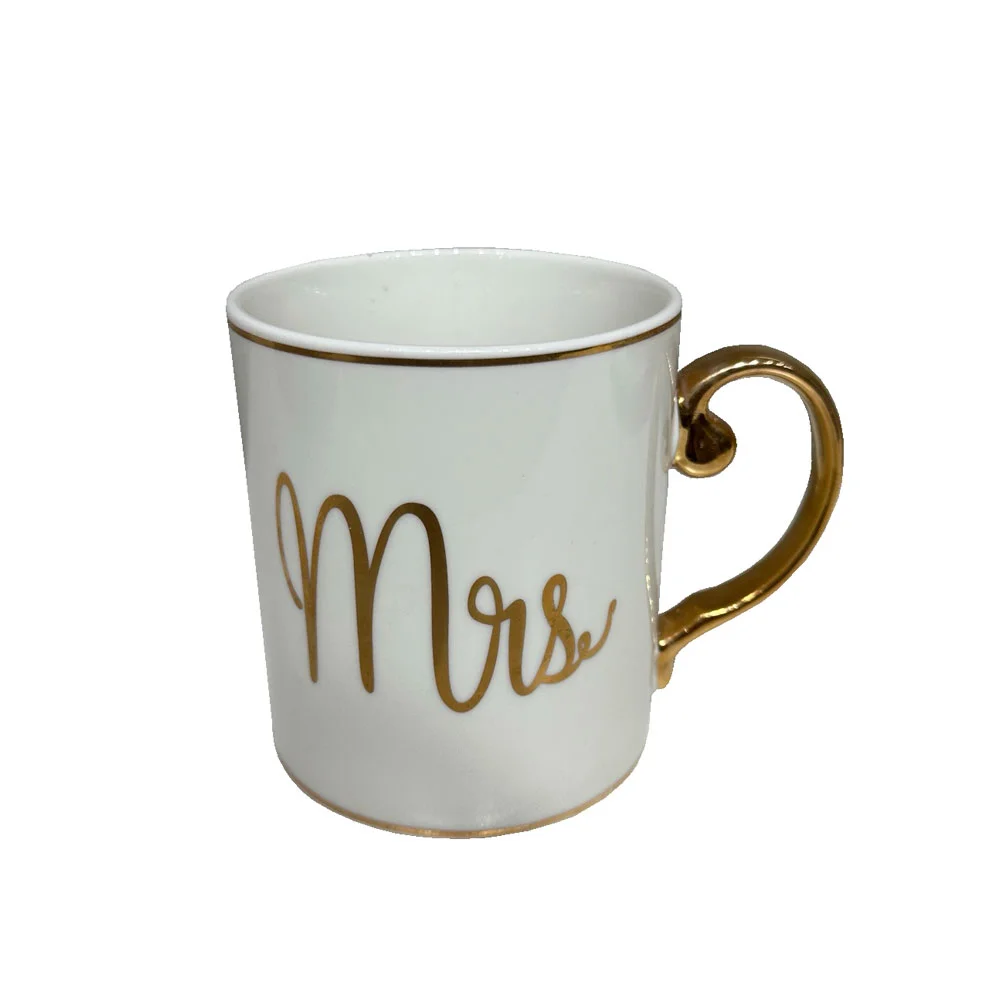 Φωτογραφία προϊόντος: Liberta MRS LOVE ΚΟΥΠΑ 8x8x9cm NEW BONE CHINA ΛΕΥΚΟ ΧΡΥΣΟ - NEW BONE CHINA - 8Μx8Πx9Υ