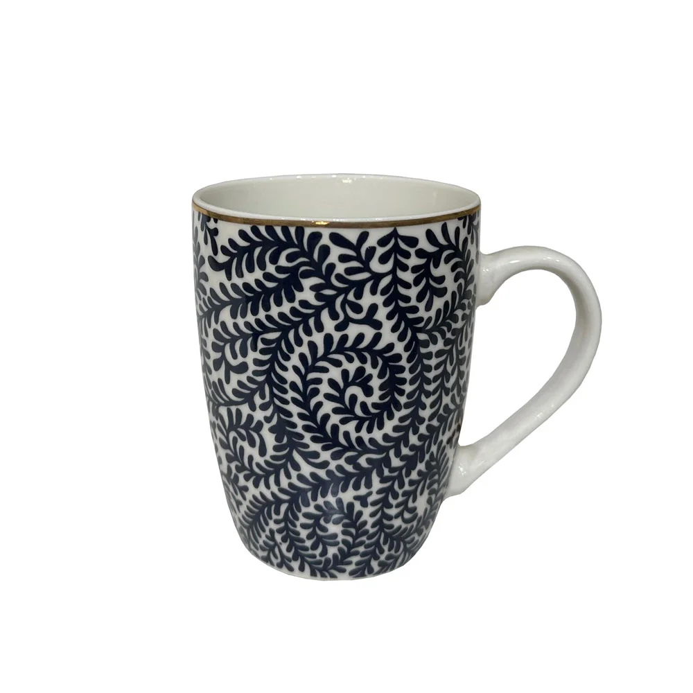 Φωτογραφία προϊόντος: Liberta FLEUR ΚΟΥΠΑ 8x8x11cm NEW BONE CHINA ΛΕΥΚΟ ΜΠΛΕ ΧΡΥΣΟ - NEW BONE CHINA - 8Μx8Πx11Υ