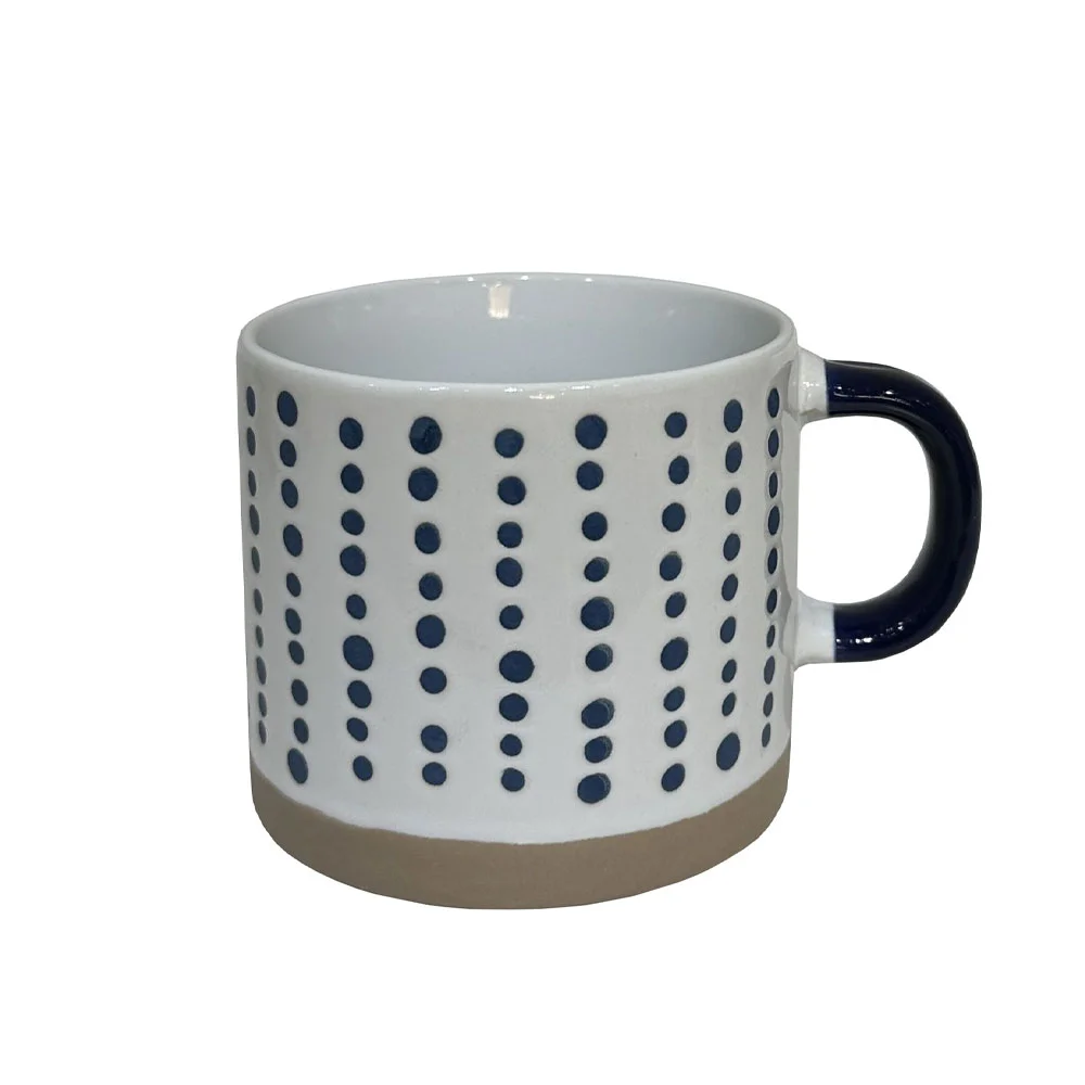 Φωτογραφία προϊόντος: Liberta COZY ΚΟΥΠΑ 9x9x8cm STONEWARE ΛΕΥΚΟ MIDNIGHT BLUE ΜΠΕΖ - STONEWARE - 9Μx9Πx8Υ