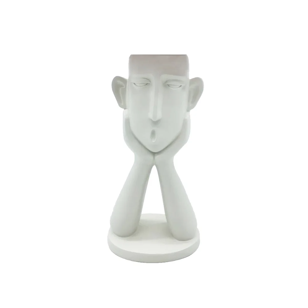 Φωτογραφία προϊόντος: Liberta ROMANCE 1 ΒΑΖΟ ΦΙΓΟΥΡΑ 13x9x26cm POLYRESIN ΑΣΠΡΟ - POLYRESIN - 13Μx9Πx26Υ