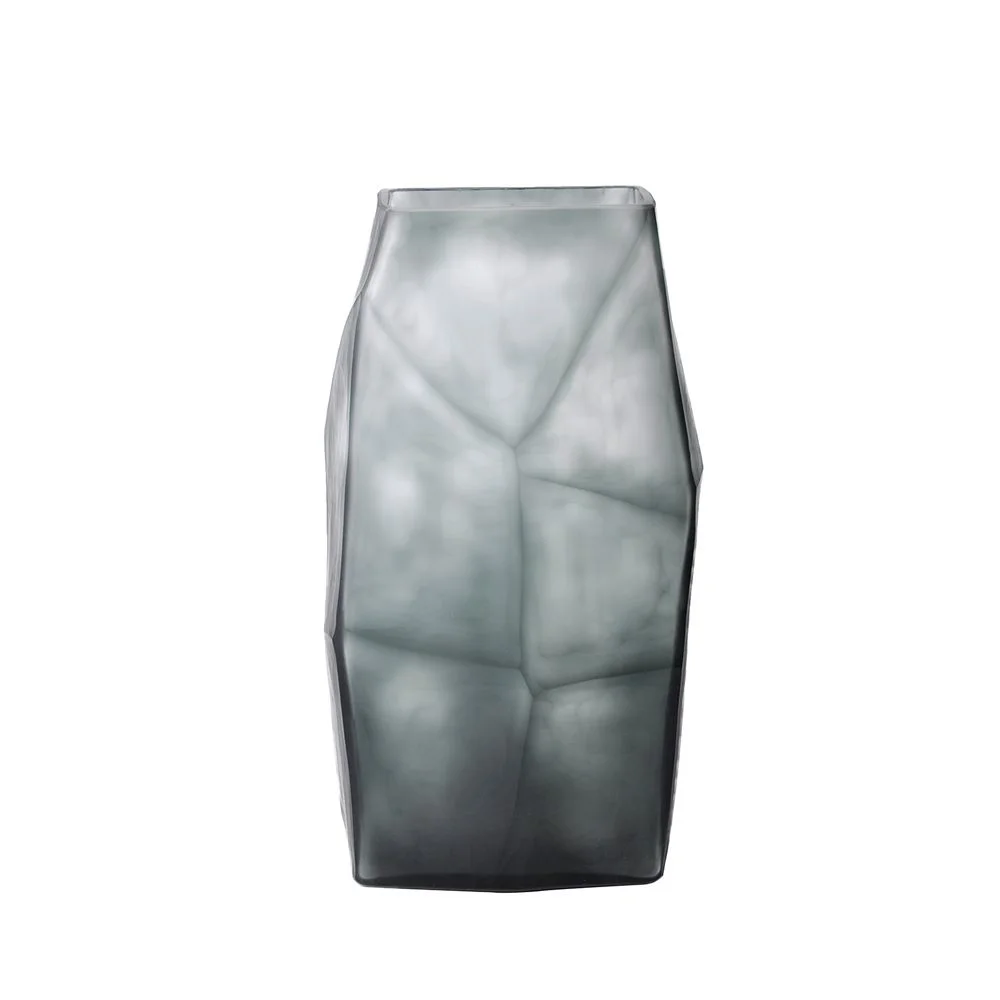 Φωτογραφία προϊόντος: Liberta ROCHE GREY ΒΑΖΟ 17x13x31cm ΓΥΑΛΙ ΓΚΡΙ - ΓΥΑΛΙ - 17Μx13Πx31Υ