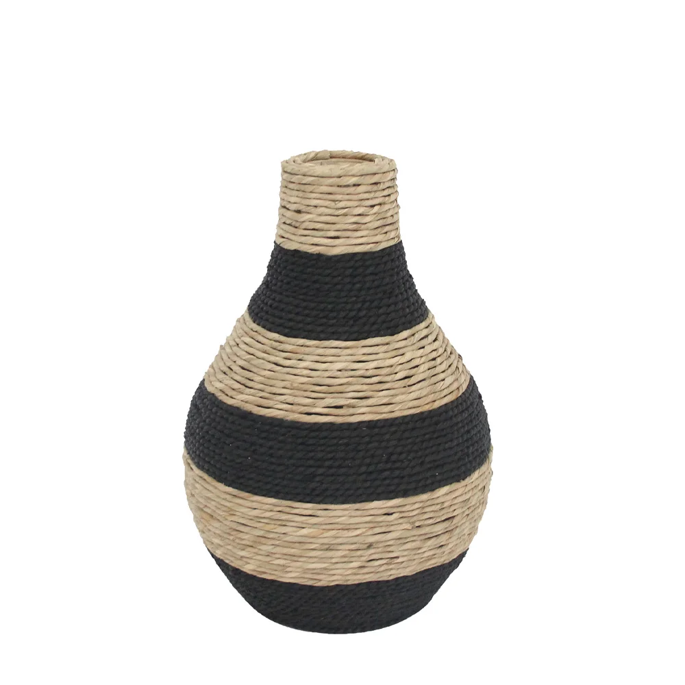 Φωτογραφία προϊόντος: Liberta NUBIA ΒΑΖΟ 29x29x43cm ΣΧΟΙΝΙ ΦΥΣΙΚΟ ΜΑΥΡΟ PLYWOOD - ΣΧΟΙΝΙ - PLYWOOD - 29Μx29Πx43Υ