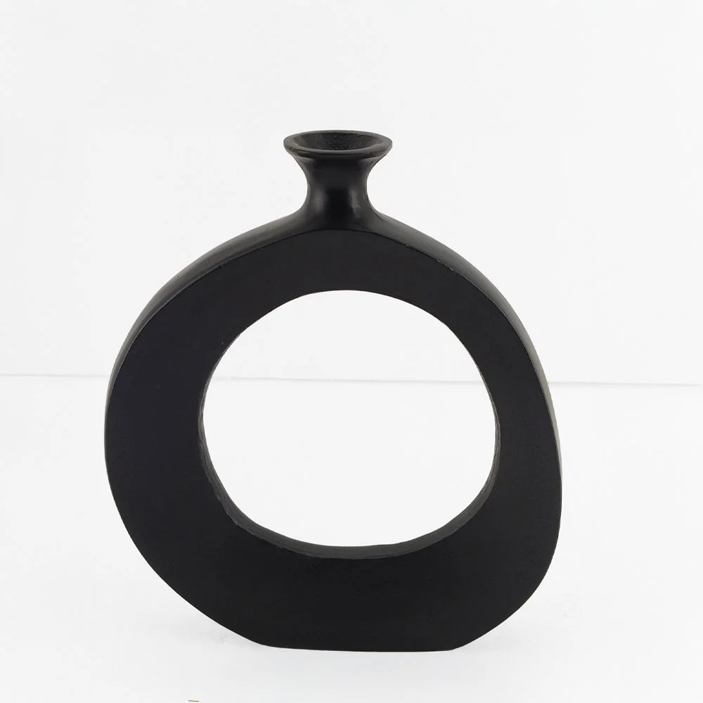Φωτογραφία προϊόντος: Liberta ABSTRACT CIRCLE ΒΑΖΟ 26x4x31cm ΑΛΟΥΜΙΝΙΟ ΜΑΥΡΟ - ΑΛΟΥΜΙΝΙΟ - 26Μx4Πx31Υ