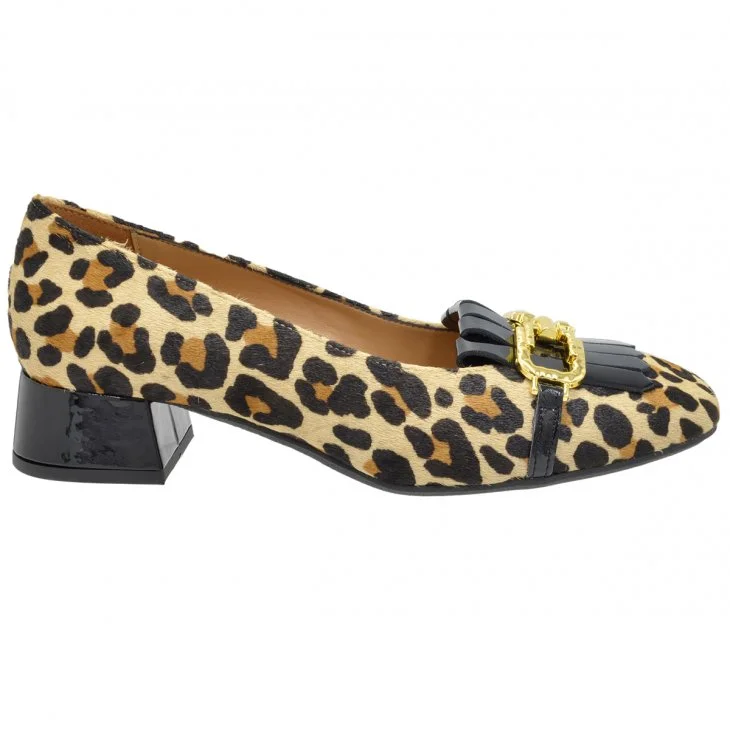 Φωτογραφία προϊόντος: Spiero ΜΟΚΑΣΙΝΙ E74-006 PONY LEOPARD LEATHER