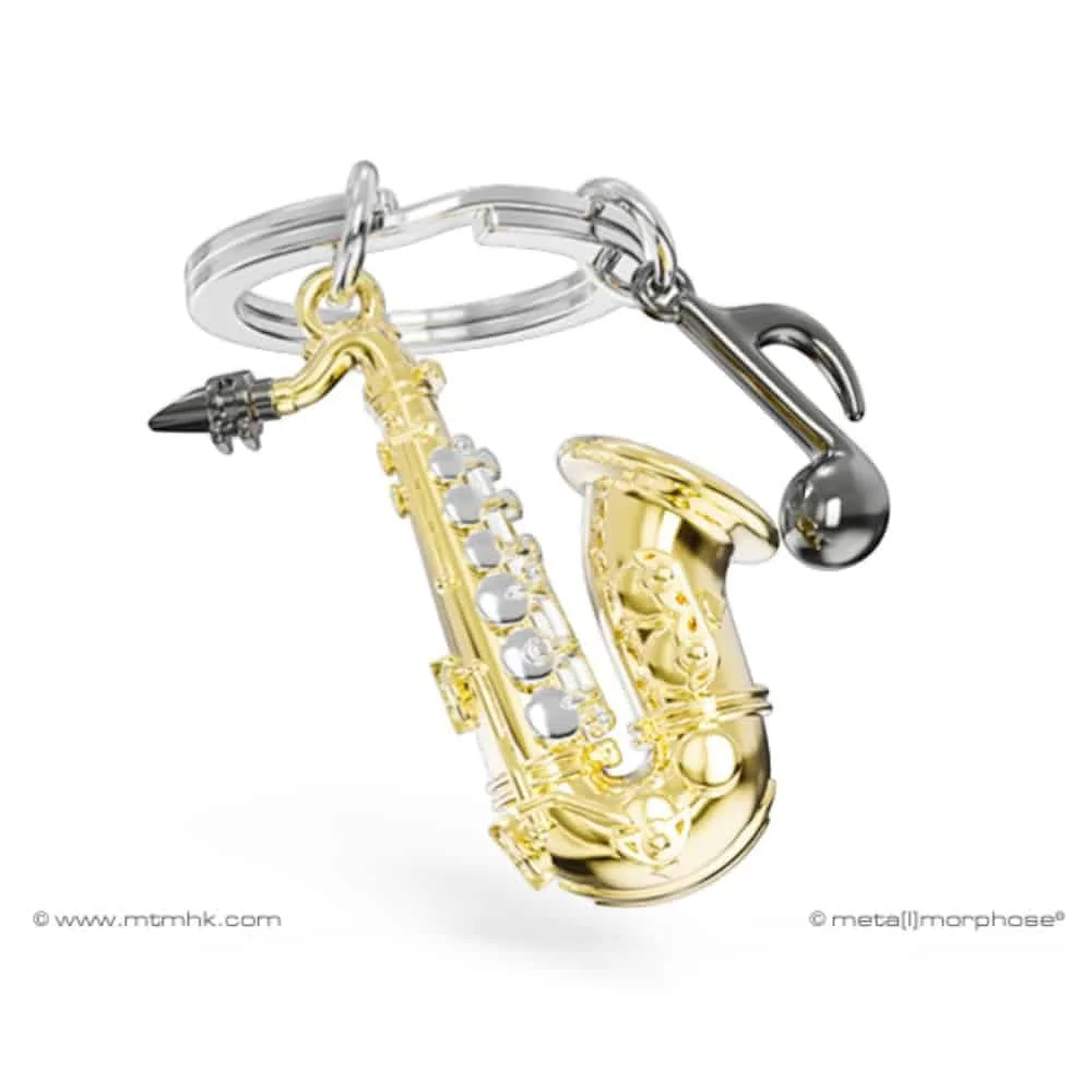 Φωτογραφία προϊόντος: METALMORPHOSE MTM400-01 ΜΠΡΕΛΟΚ KEYRING MUSIC COLLECTION -SAXOPHONE