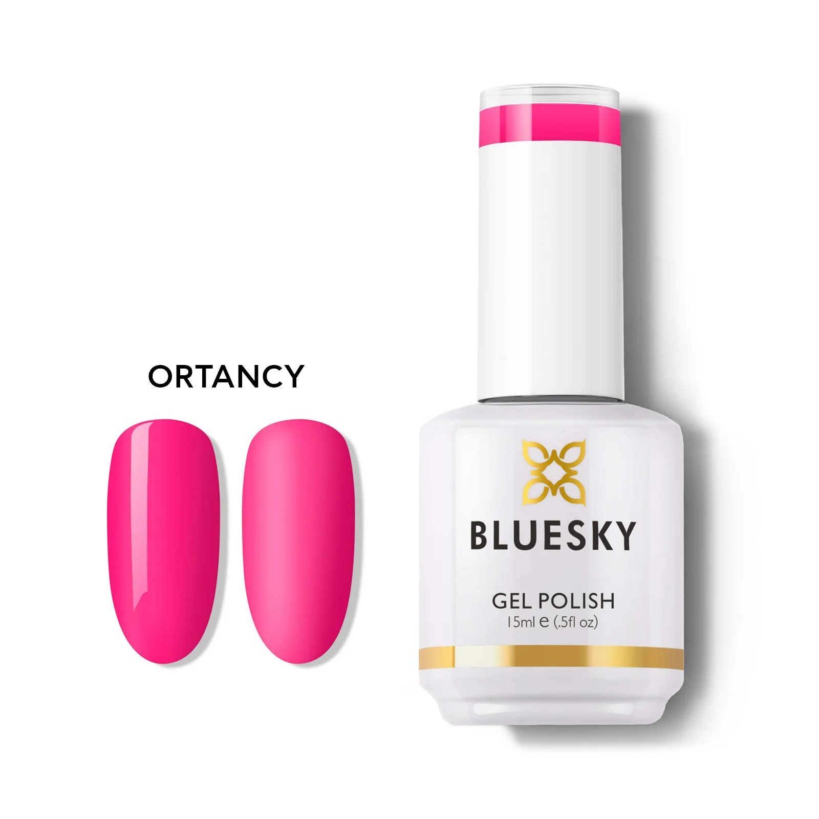 Φωτογραφία προϊόντος: Bluesky Hμιμόνιμο Bερνίκι ORTANCY DC060 (ΦΟΥΞΙΑ ΡΟΖ) 15ml