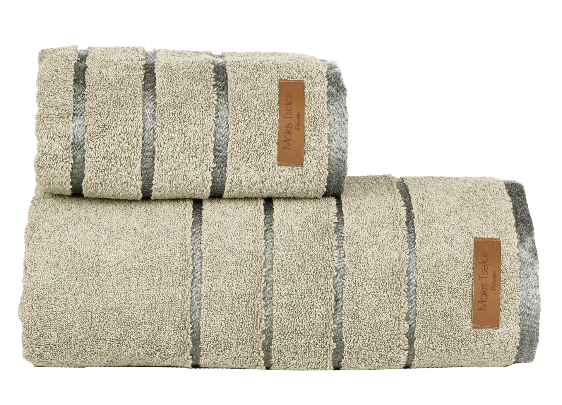 Φωτογραφία προϊόντος: Makis Tselios PRIVE PAPYRUS ΜΠΑΝΙΟΥ 90X150 100% COTTON 600gsm