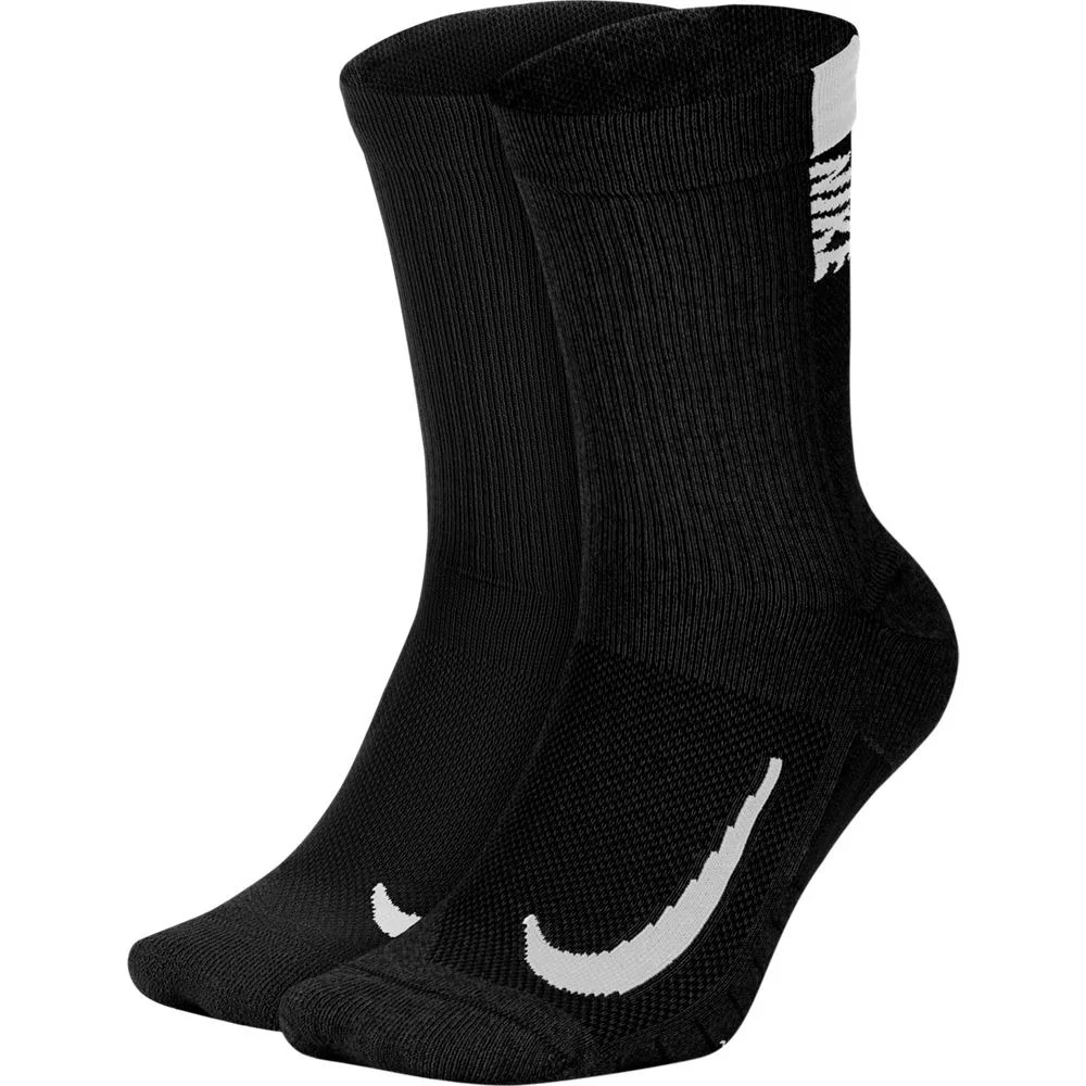 Φωτογραφία προϊόντος: Nike Multiplier Crew Running Κάλτσες Προπόνησης SX7557-010 ΜΑΥΡΟ