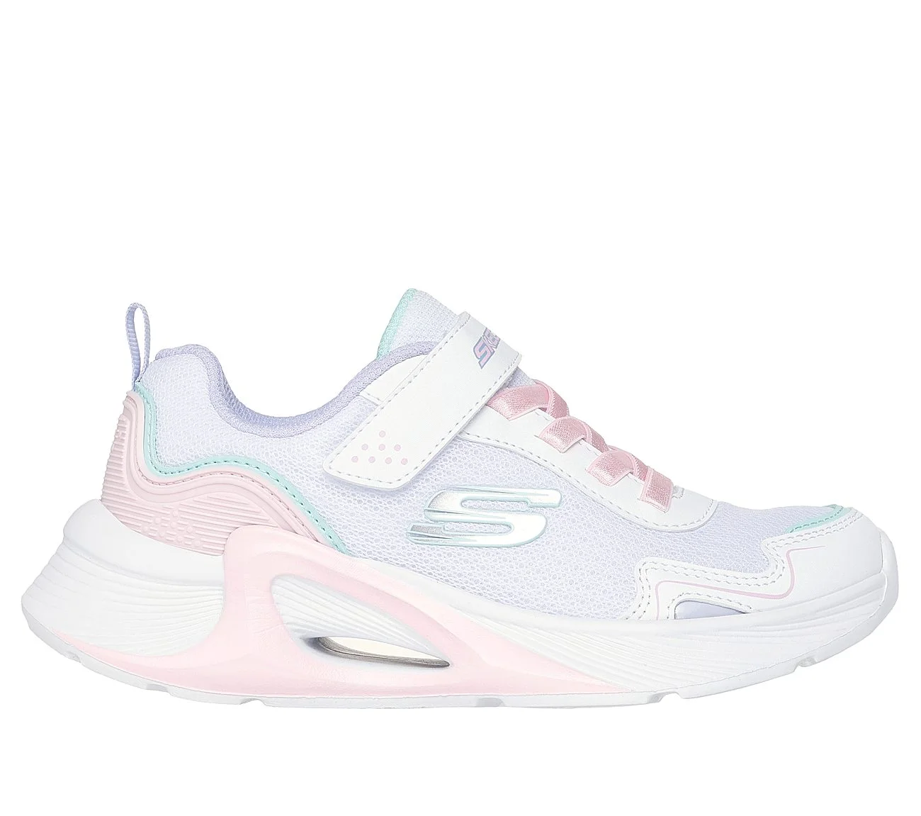 Φωτογραφία προϊόντος: Skechers Παιδικό Sneaker Tide Tech – Wave Coast Λευκό 303894L-WMLT ΛΕΥΚΟ