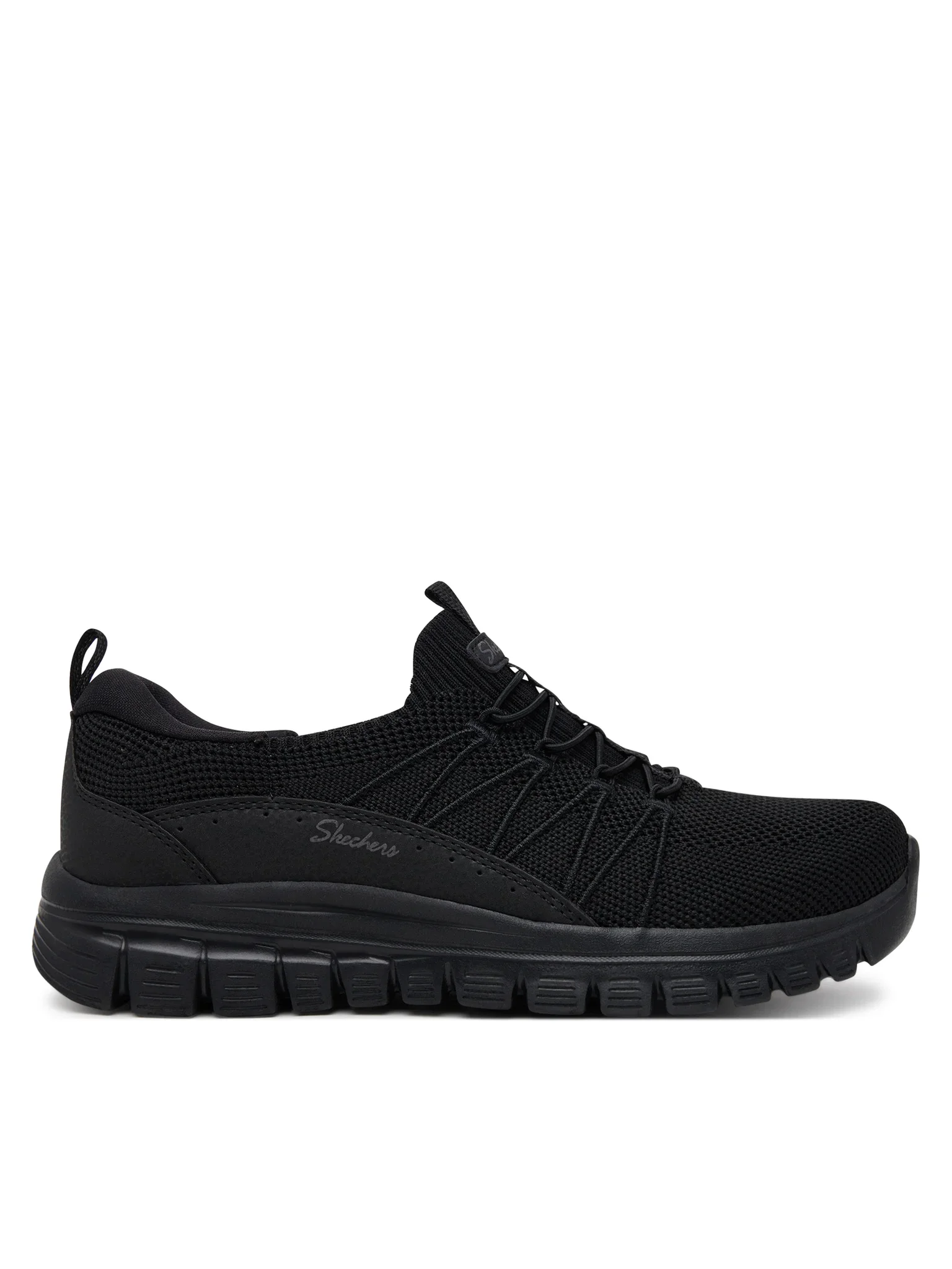 Φωτογραφία προϊόντος: Graceful - Picture Perfect 100702/BBK Skechers Γυναικεία Slip-On Μαύρα Αθλητικά ΜΑΥΡΟ