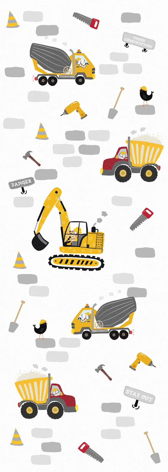 Φωτογραφία προϊόντος: SPITS WALLCOVERIGS Ταπετσαρία SPITS WALLCOVERINGS SAM & LUCA INK8002-SPI - Digital,Non Woven - 280Μx100Π