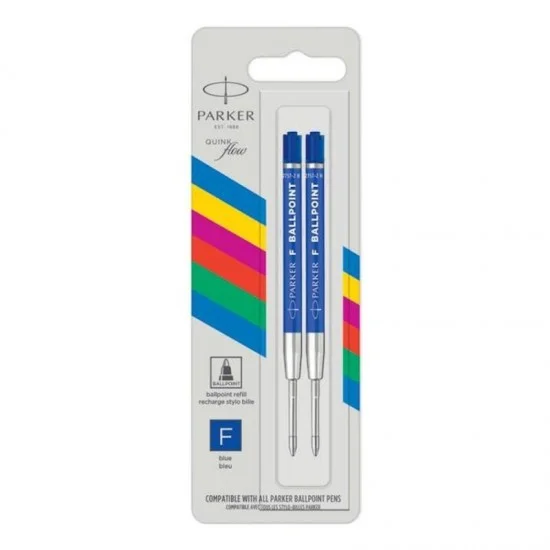 Φωτογραφία προϊόντος: ΑΝΤΑΛΛΑΚΤΙΚΑ PARKER ECONOMY BALLPOINT FINE BLUE 2ΤΕΜ. 1181.7313.52