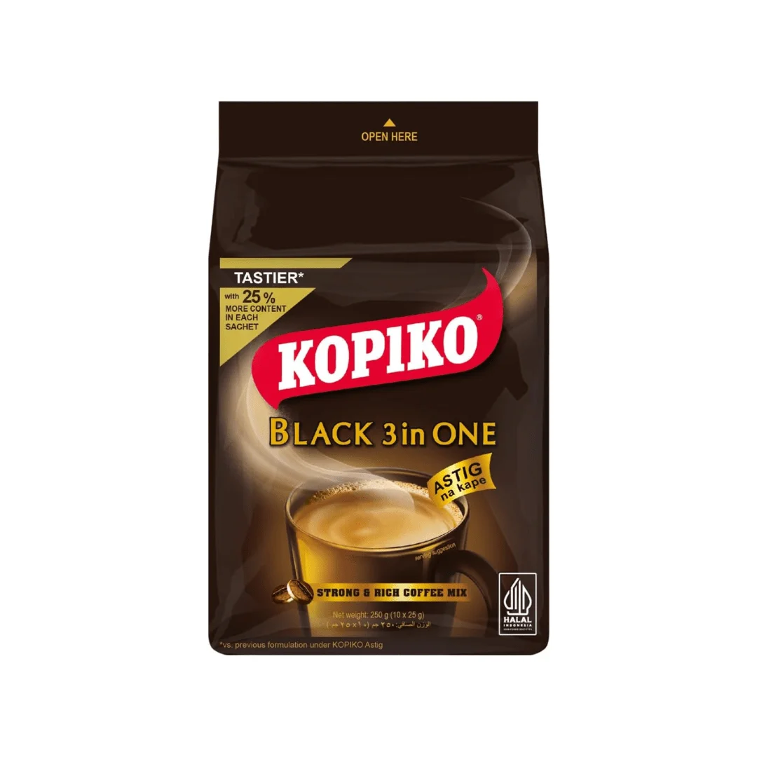 Φωτογραφία προϊόντος: Kopiko Black 3 in 1 300gr