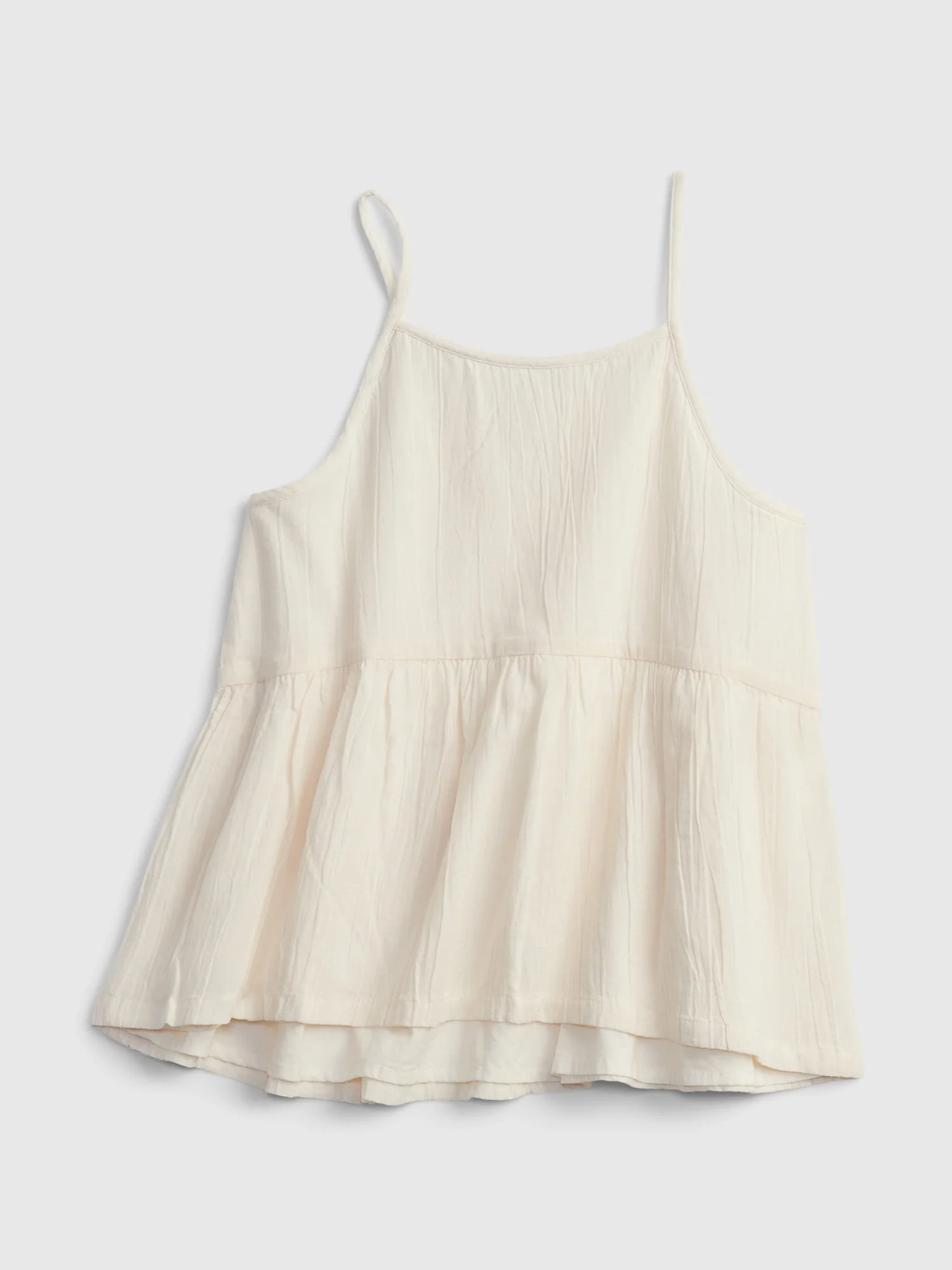 Φωτογραφία προϊόντος: GAP Παιδική Peplum Μπλούζα ivory frost