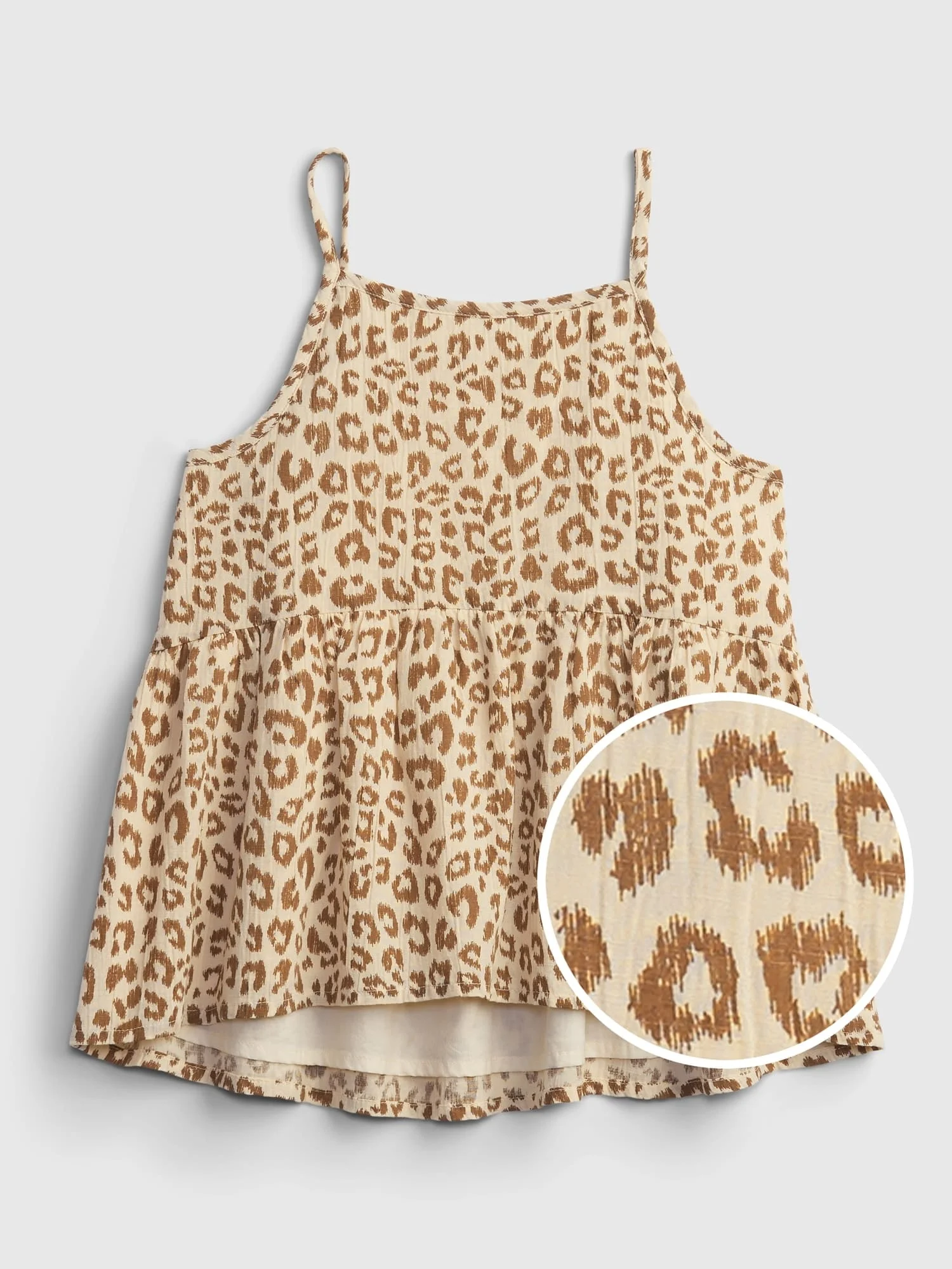 Φωτογραφία προϊόντος: GAP Παιδική Peplum Μπλούζα leopard print