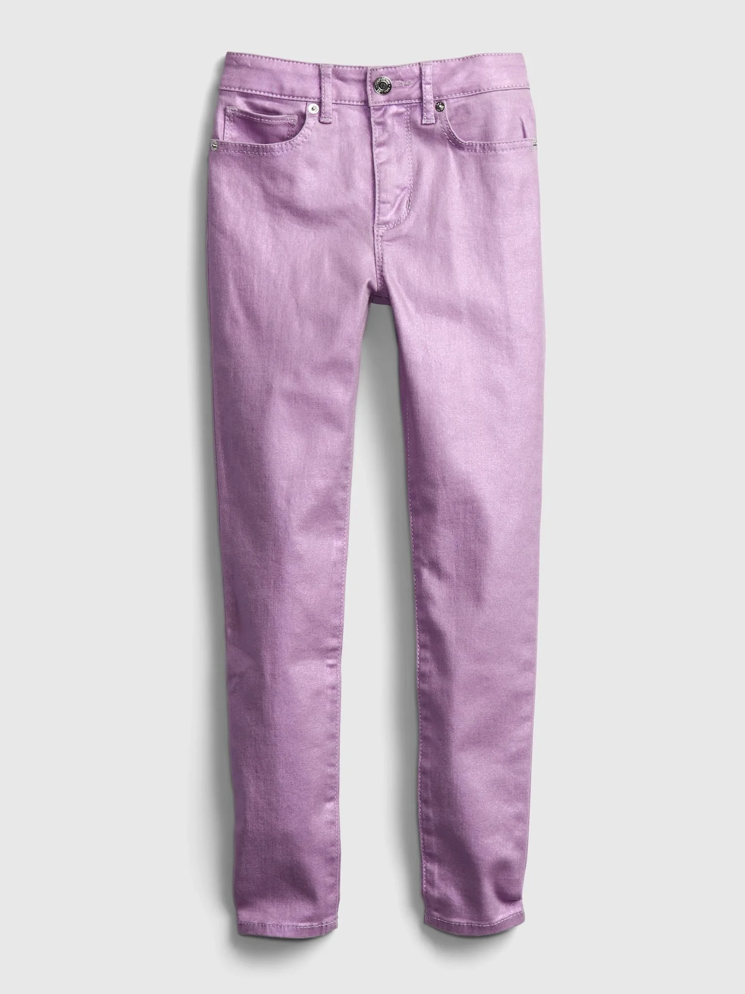 Φωτογραφία προϊόντος: GAP Παιδικό High Rise Foil Jegging Παντελόνι με Stretch lavender