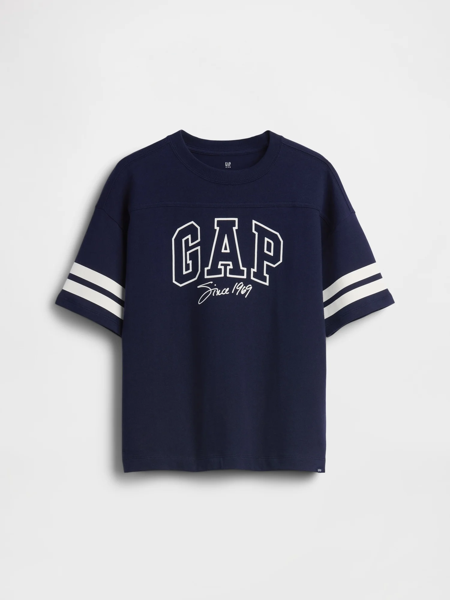 Φωτογραφία προϊόντος: GAP Παιδική Μπλούζα Oversized με Λογότυπο Navy uniform