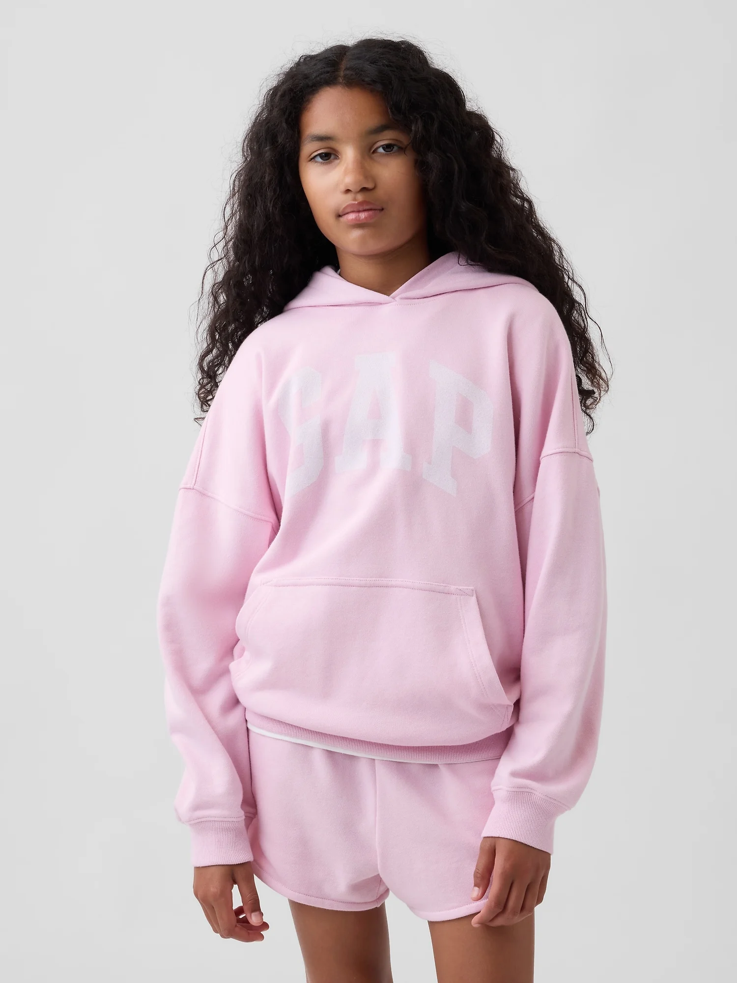 Φωτογραφία προϊόντος: GAP Παιδικό Φούτερ Oversized VintageSoft Rose mist