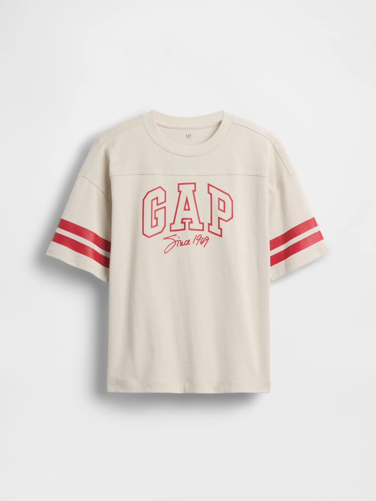 Φωτογραφία προϊόντος: GAP Παιδική Μπλούζα Oversized με Λογότυπο Regular grey