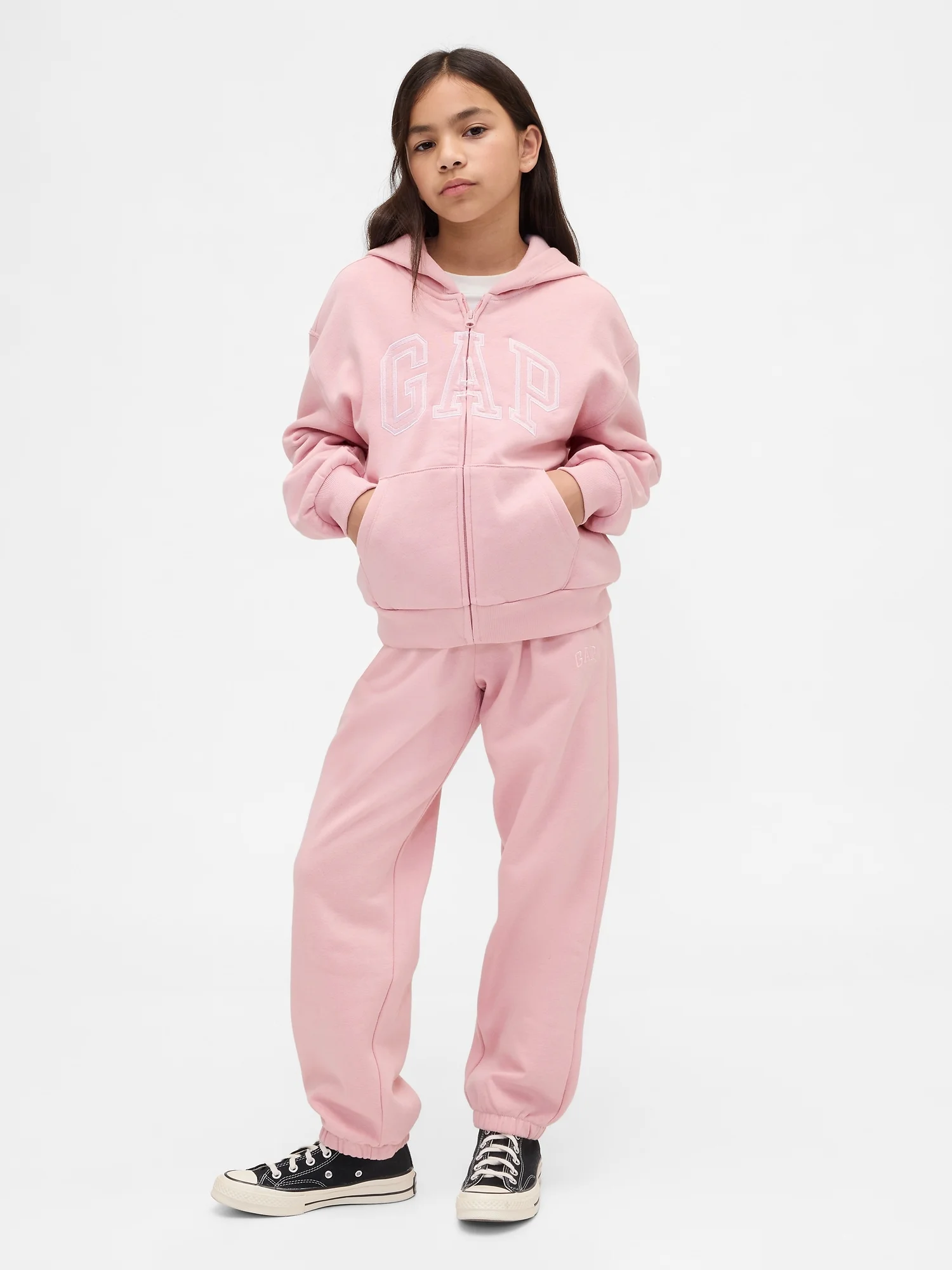 Φωτογραφία προϊόντος: GAP Παιδικό VintageSoft Logo Jogger Παντελόνι Φόρμα Pink standard