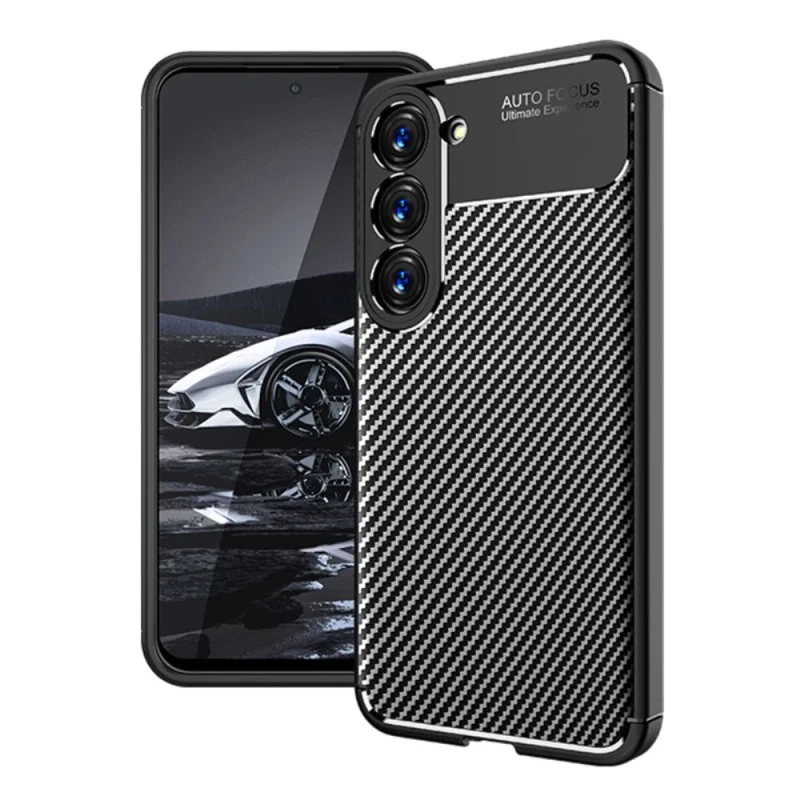 Φωτογραφία προϊόντος: Θήκη Ancus AutoFocus Carbon Fibe για Samsung SM-S916B/DS Galaxy S23+ 5G Μαύρη