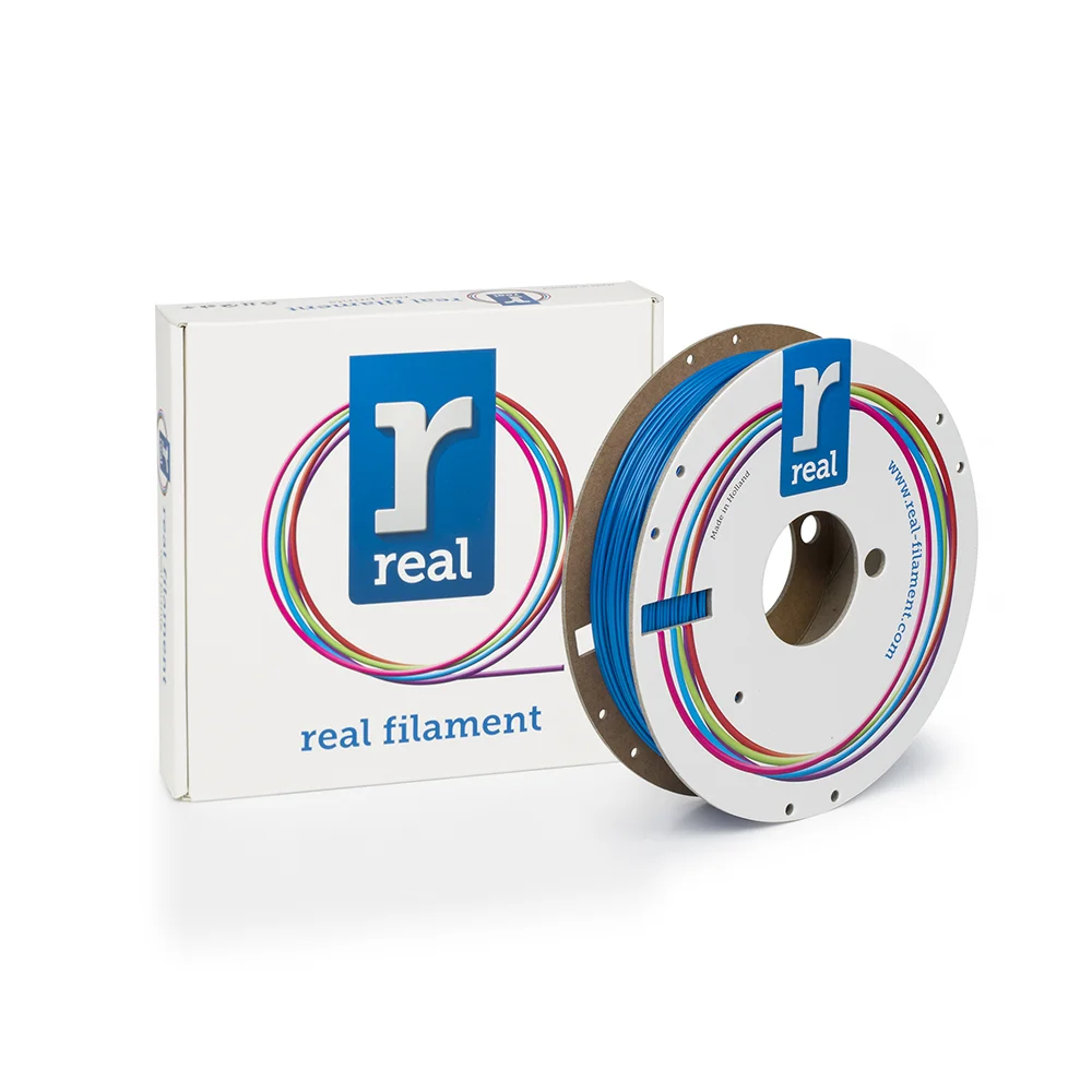 Φωτογραφία προϊόντος: REAL FILAMENTS REAL PETG 3D Printer Filament - Blue - spool of 0.5Kg - 1.75mm (REALPETGSBLUE500MM175)
