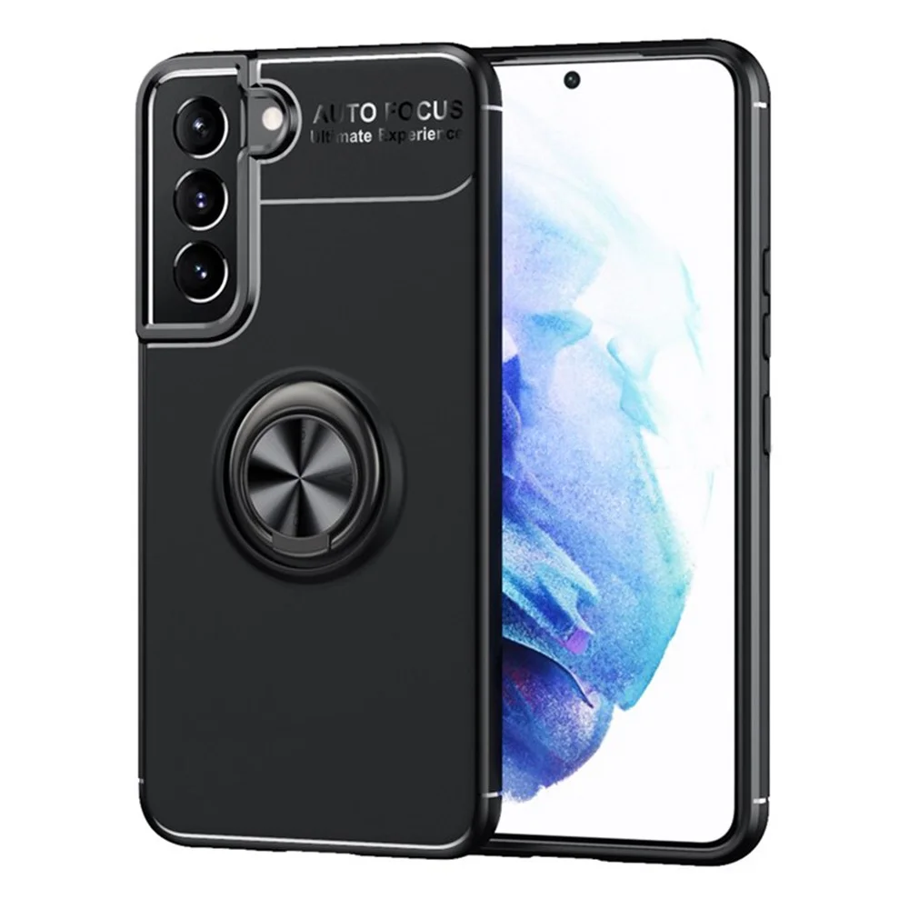 Φωτογραφία προϊόντος: Θήκη Ancus Autofocus Shockproof με Ring Holder για Samsung SM-S906 Galaxy S22+ 5G Μαύρη