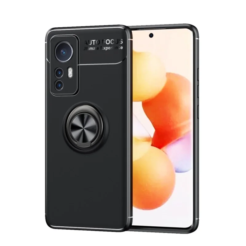 Φωτογραφία προϊόντος: Θήκη Ancus Autofocus Shock Proof με Ring Holder για Xiaomi 12 Xiaomi 12X Μαύρη