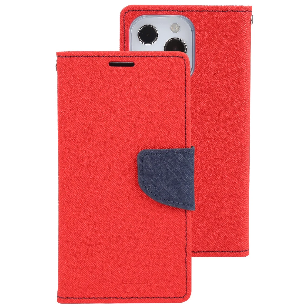 Φωτογραφία προϊόντος: ANCUS Θήκη Book Goospery Fancy Diary για Apple iPhone 13 Pro Κόκκινο - Μπλε