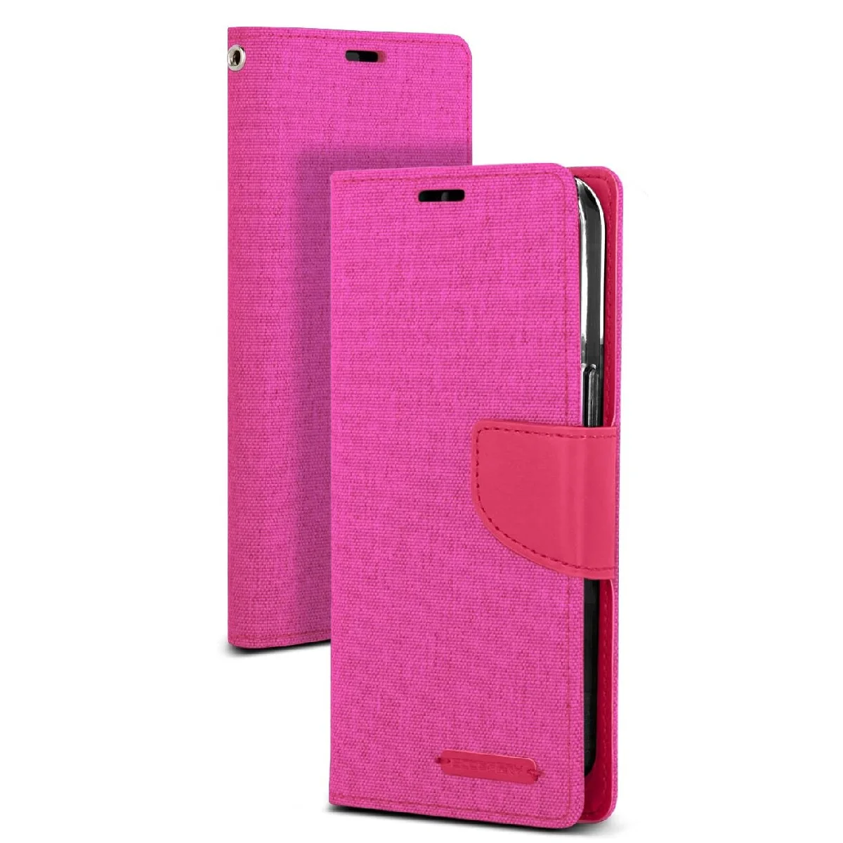 Φωτογραφία προϊόντος: ANCUS Θήκη Book Goospery Canvas Diary για Apple iPhone 13 Pro Ροζ