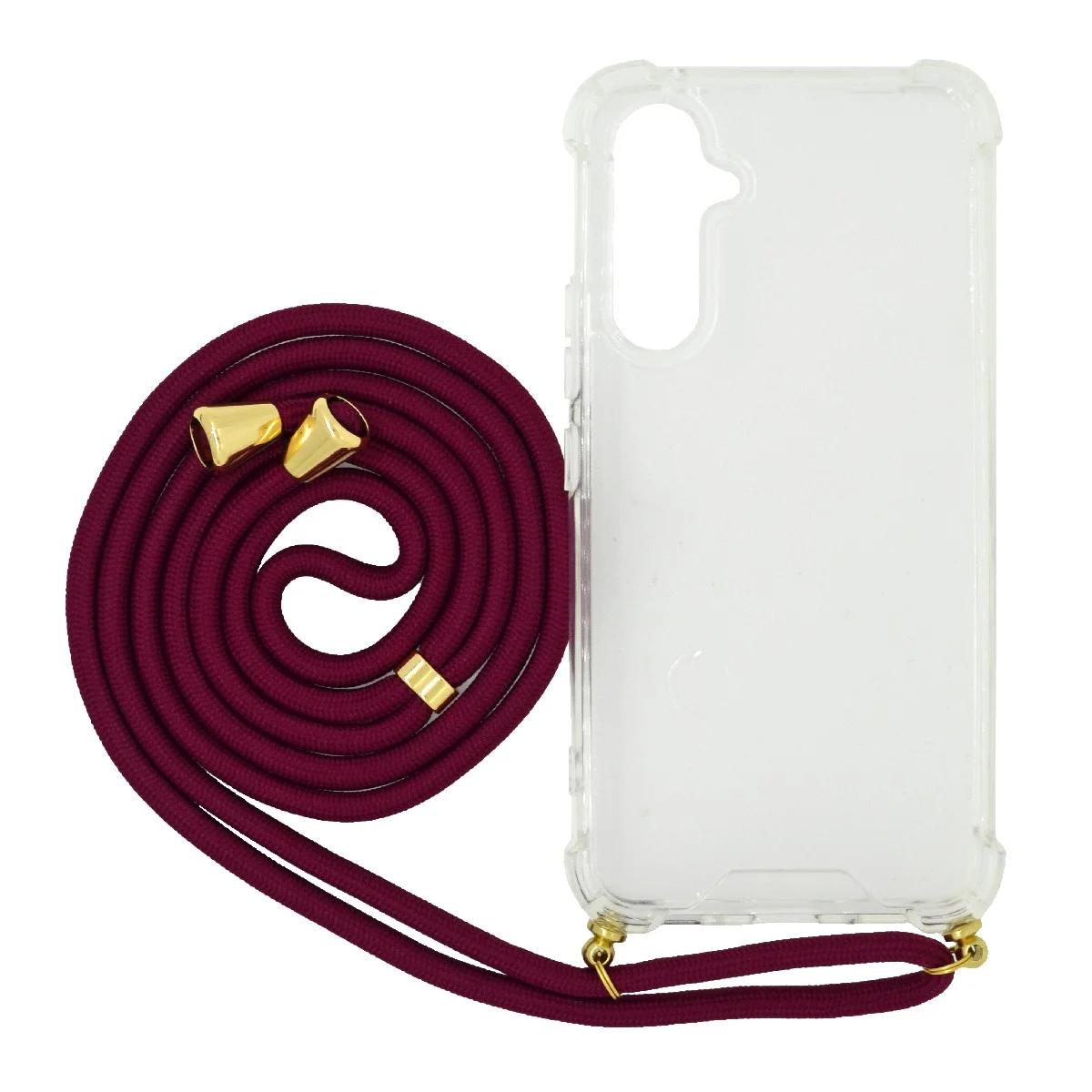 Φωτογραφία προϊόντος: Θήκη Ancus Crossbody για Samsung SM-A546 Galaxy A54 με Κορδόνι Μπορντώ