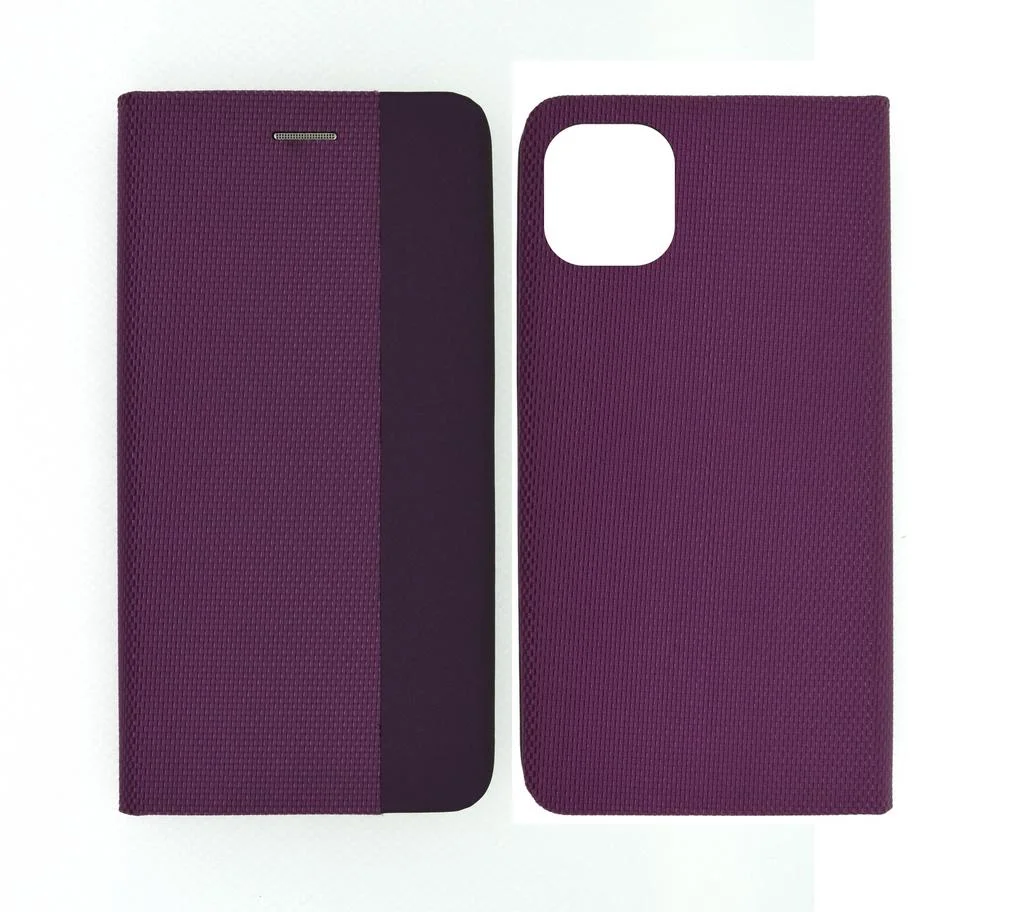 Φωτογραφία προϊόντος: Θήκη Book Ancus Magnetic Canvas για Apple iPhone 11 Pro TPU Μωβ