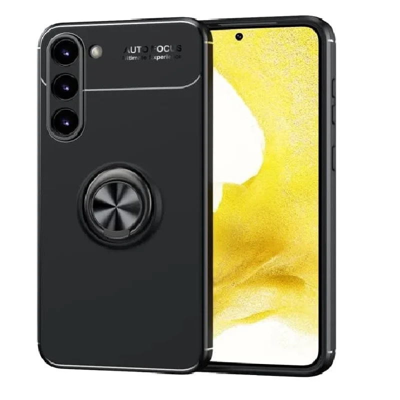 Φωτογραφία προϊόντος: Θήκη Ancus AutoFocus Shock Proof με Ring Holder για Samsung SM-S916B Galaxy S23+ 5G Μαύρη