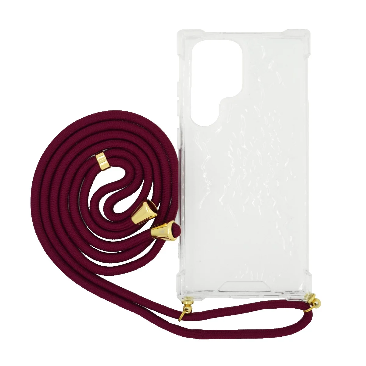 Φωτογραφία προϊόντος: Θήκη Ancus Crossbody για Samsung SM-S918B Galaxy S23 Ultra 5G με Κορδόνι Μπορντώ