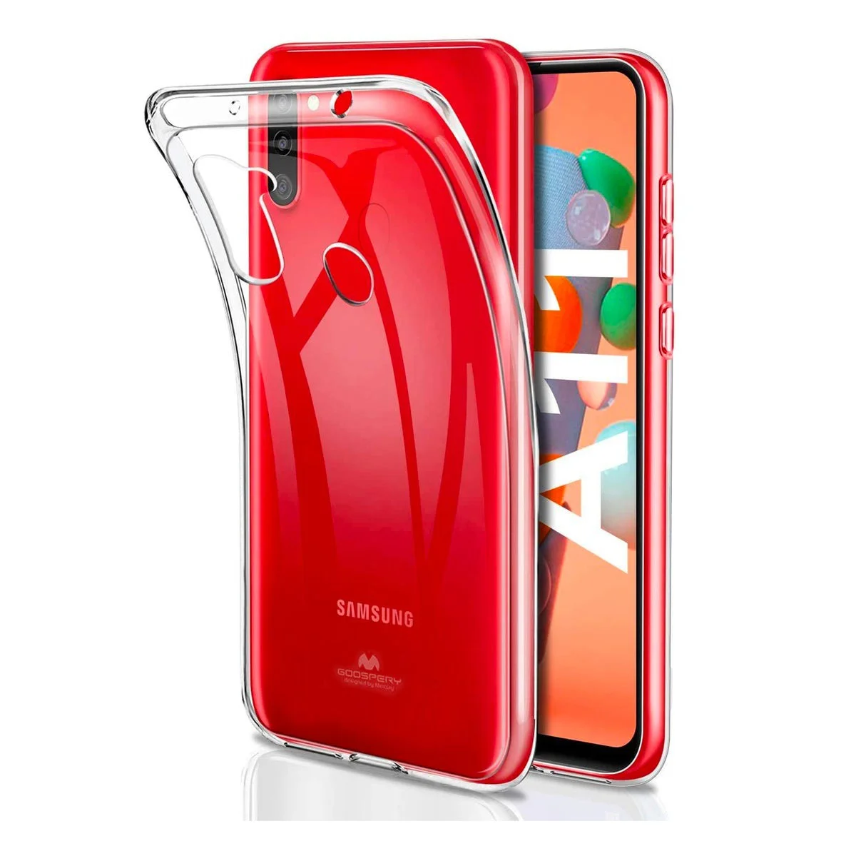 Φωτογραφία προϊόντος: Θήκη Jelly Goospery για Samsung A11 A115F M11 M115F Διάφανο