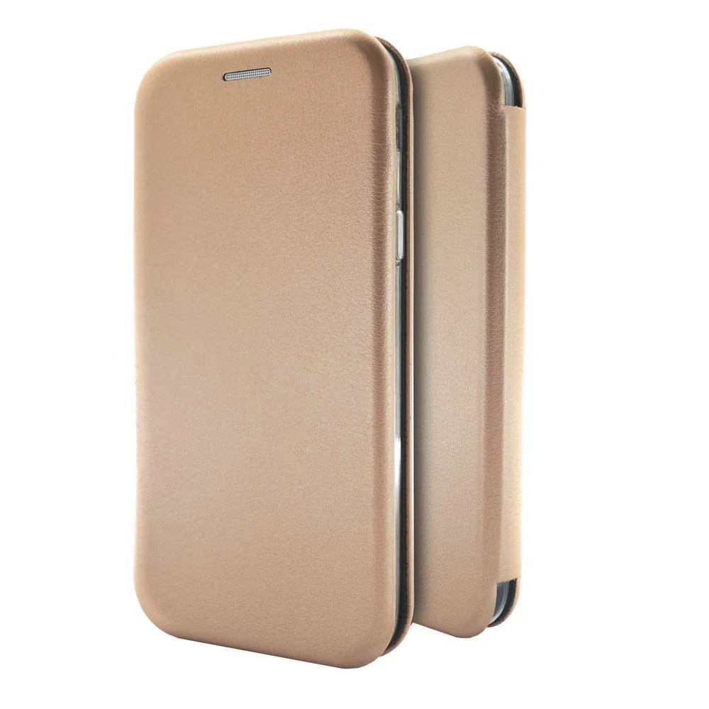 Φωτογραφία προϊόντος: Θήκη Book Ancus Magnetic Curve για Apple iPhone XS Max TPU Ροζ - Χρυσαφί