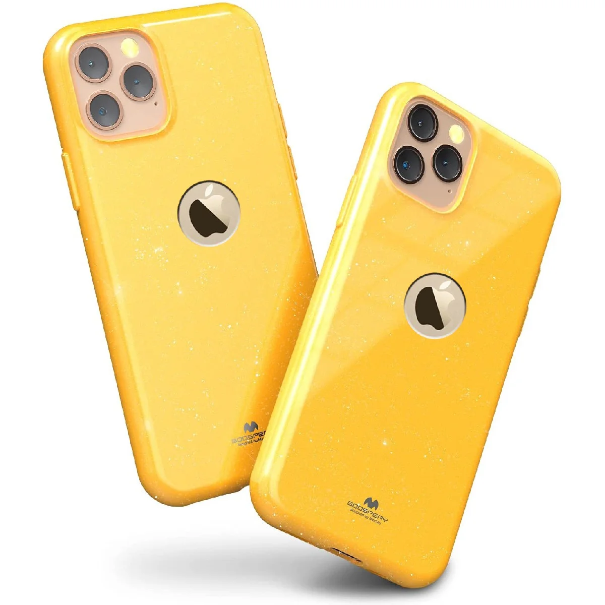 Φωτογραφία προϊόντος: Θήκη Jelly Goospery Hole Series για Apple iPhone 11 Pro Κίτρινο