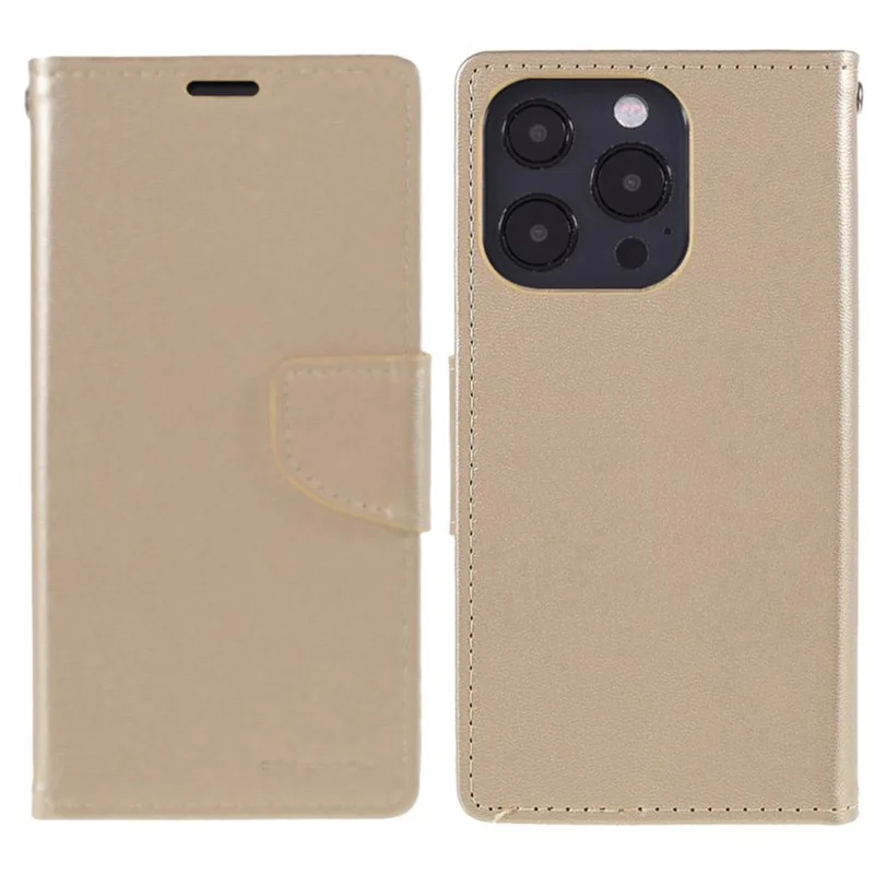 Φωτογραφία προϊόντος: Θήκη Book Goospery Bravo Diary για Apple iPhone 13 Pro Χρυσαφί