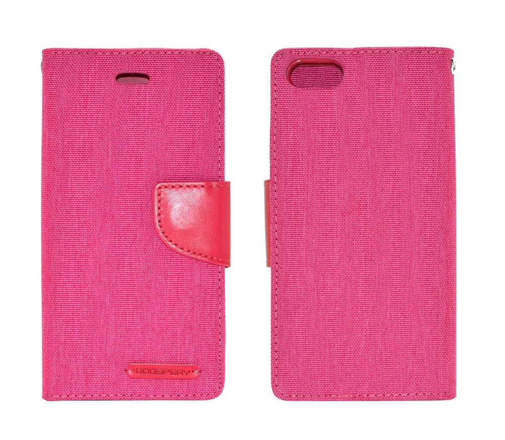 Φωτογραφία προϊόντος: ANCUS Θήκη Book Goospery Canvas Diary για Apple iPhone 6/6S Ρόζ by Mercury