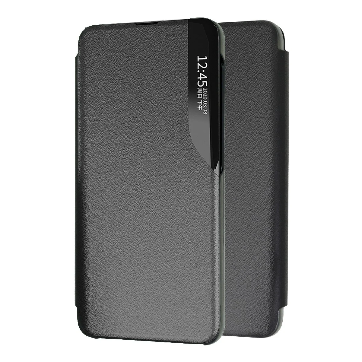 Φωτογραφία προϊόντος: Θήκη Book Ancus Smart Flip για Samsung SM-A245 Galaxy A24 4G TPU Μαύρο