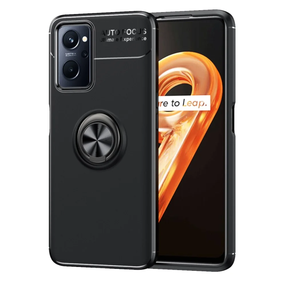 Φωτογραφία προϊόντος: Θήκη Ancus AutoFocus Shock Proof με Ring Holder για Realme 9i Μαύρη