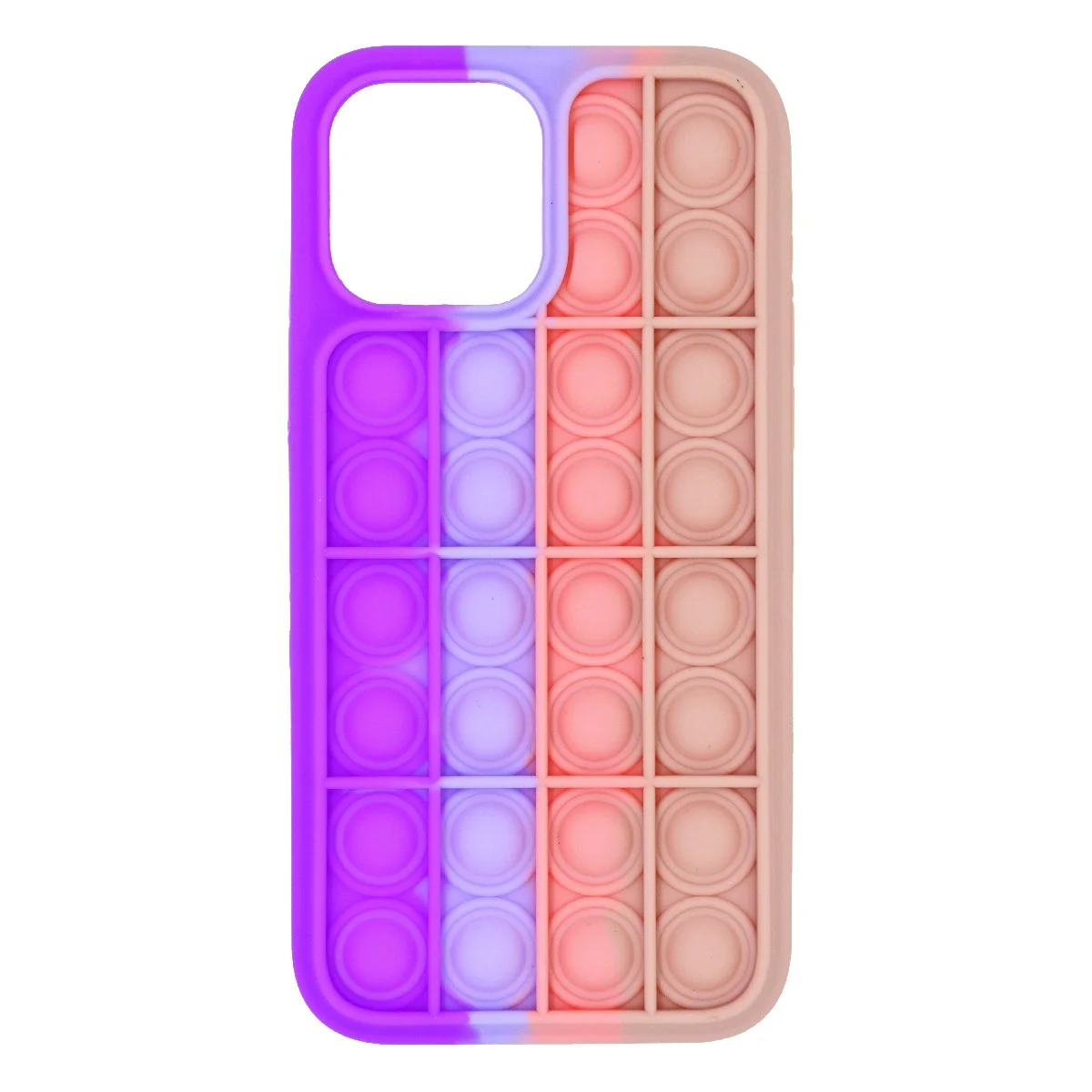Φωτογραφία προϊόντος: Θήκη Ancus TPU Pop It για Apple iPhone 13 Pro Max Μώβ Λιλά Ρόζ Μπέζ