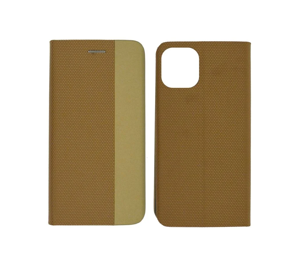 Φωτογραφία προϊόντος: Θήκη Book Ancus Magnetic Canvas για Apple iPhone 11 Pro TPU Χρυσαφί