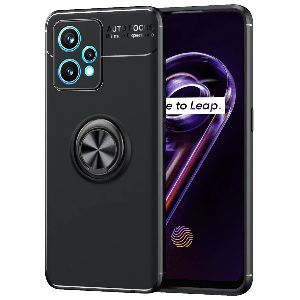Φωτογραφία προϊόντος: Θήκη Ancus AutoFocus Shock Proof με Ring Holder για Realme 9 5G Μαύρη