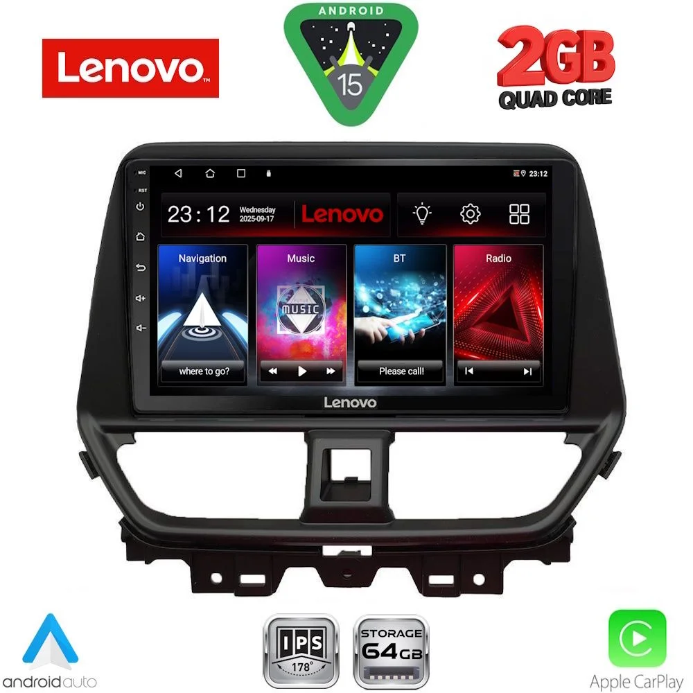 Φωτογραφία προϊόντος: LENOVO LVD 2673_CPA (9inc) MULTIMEDIA TABLET for SUZUKI BALENO mod. 2022-2036