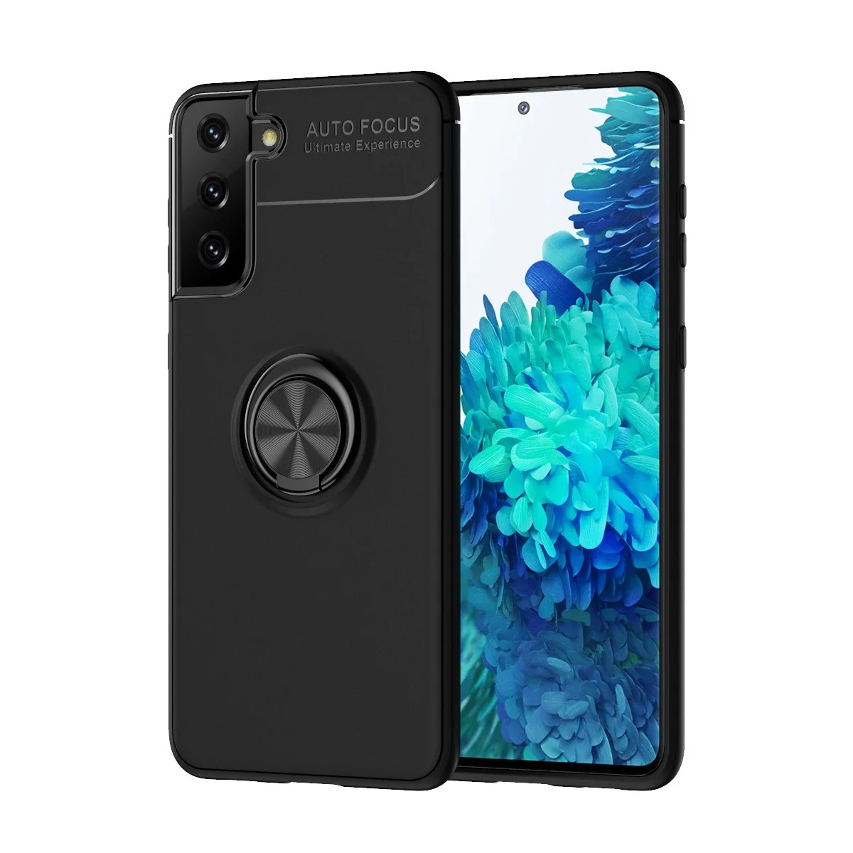 Φωτογραφία προϊόντος: Θήκη Ancus Autofocus Shockproof με Ring Holder για Samsung SM-G996B Galaxy S21+ 5G Μαύρη